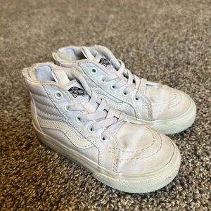 Masters White High-Top Sneakers